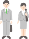 転職・退職のイラスト